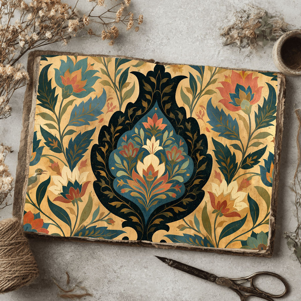 Surreal Ornamental Floral Vase