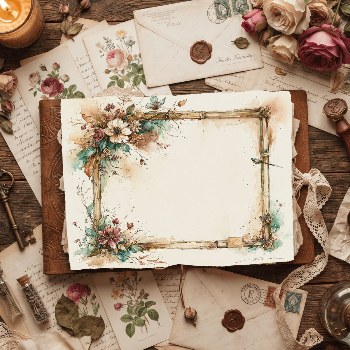 Vintage Ornate Picture Frame