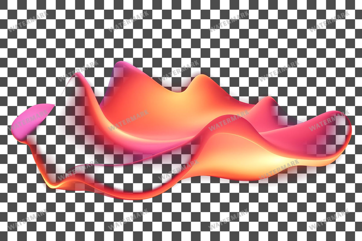 Abstract Light Form Undefined Glow Transparent Overlay Pngs