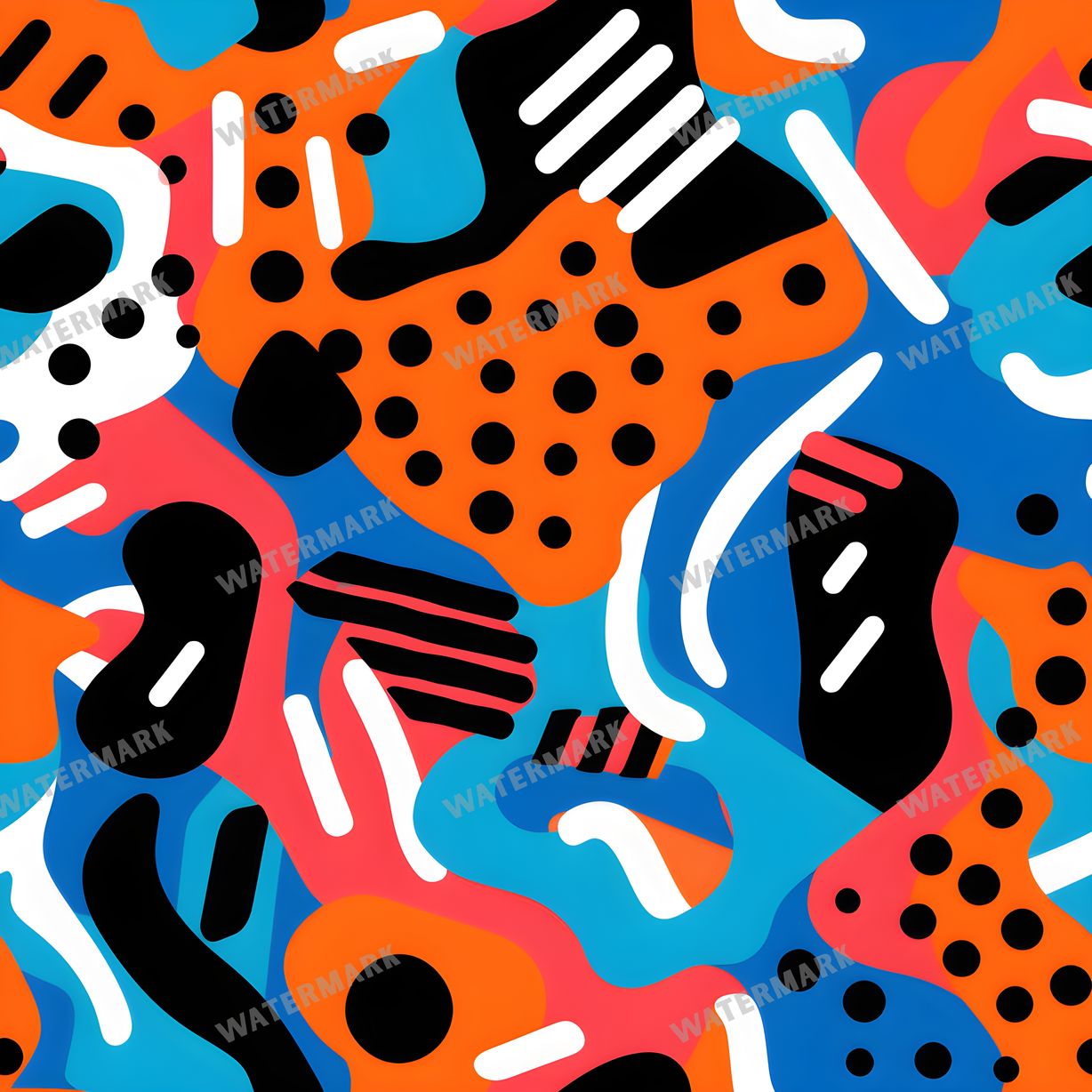 Abstract Seamless Pattern