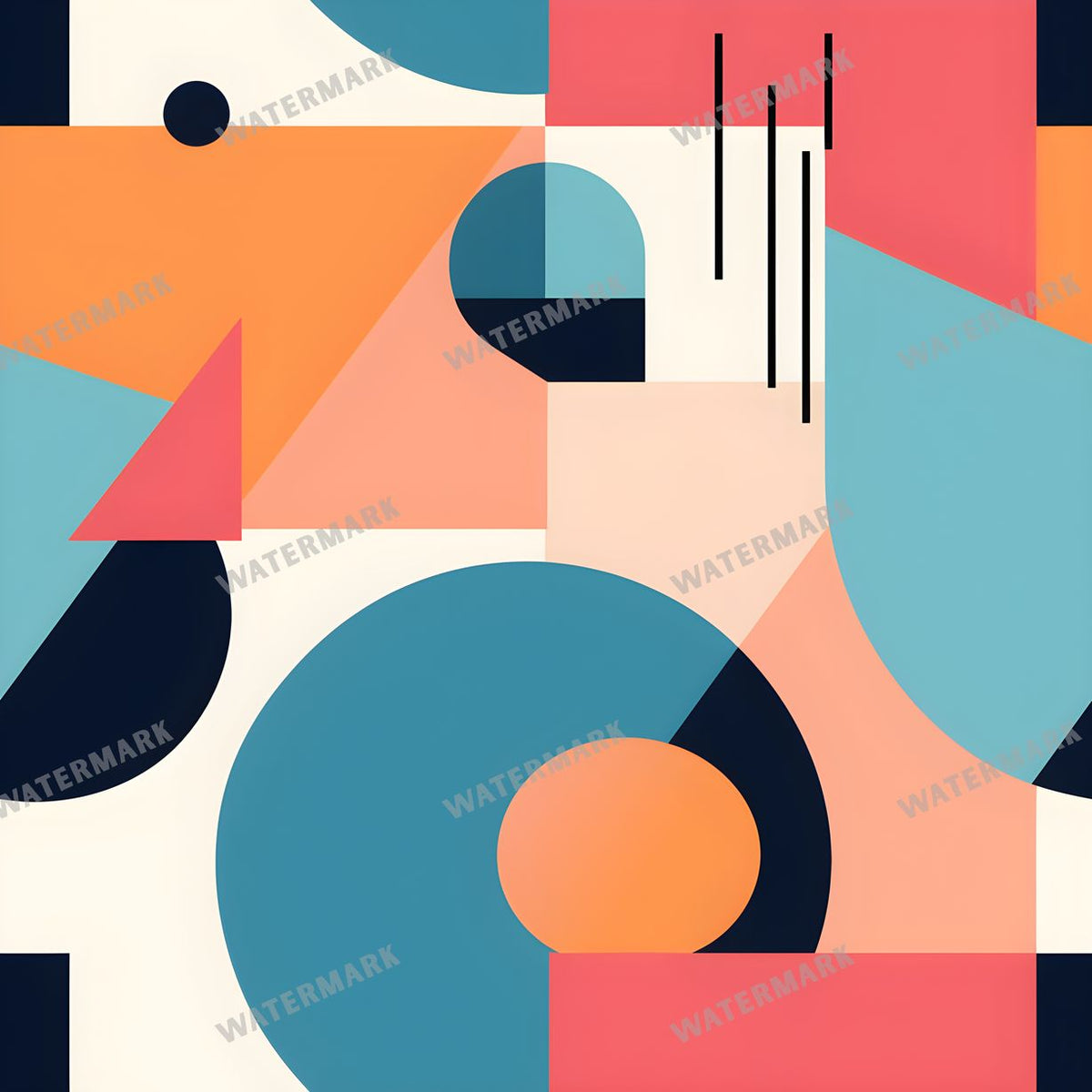 Abstract Seamless Pattern