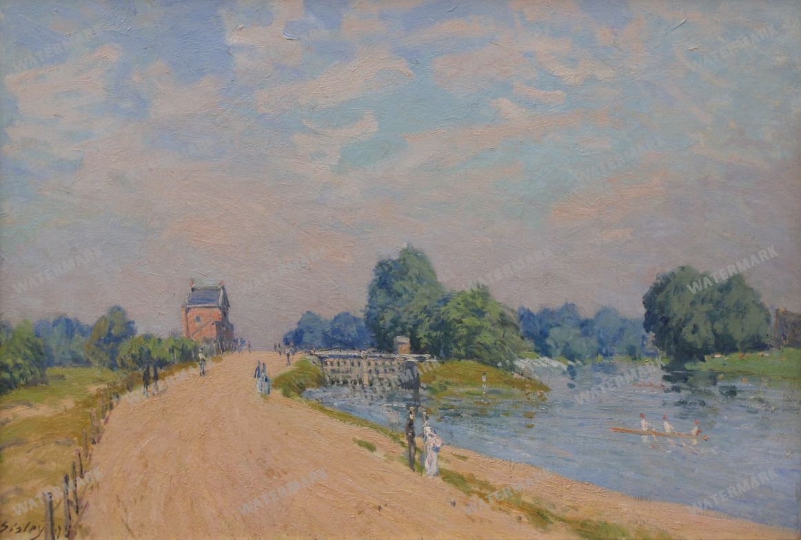 Alfred Sisley Vintage Paintings