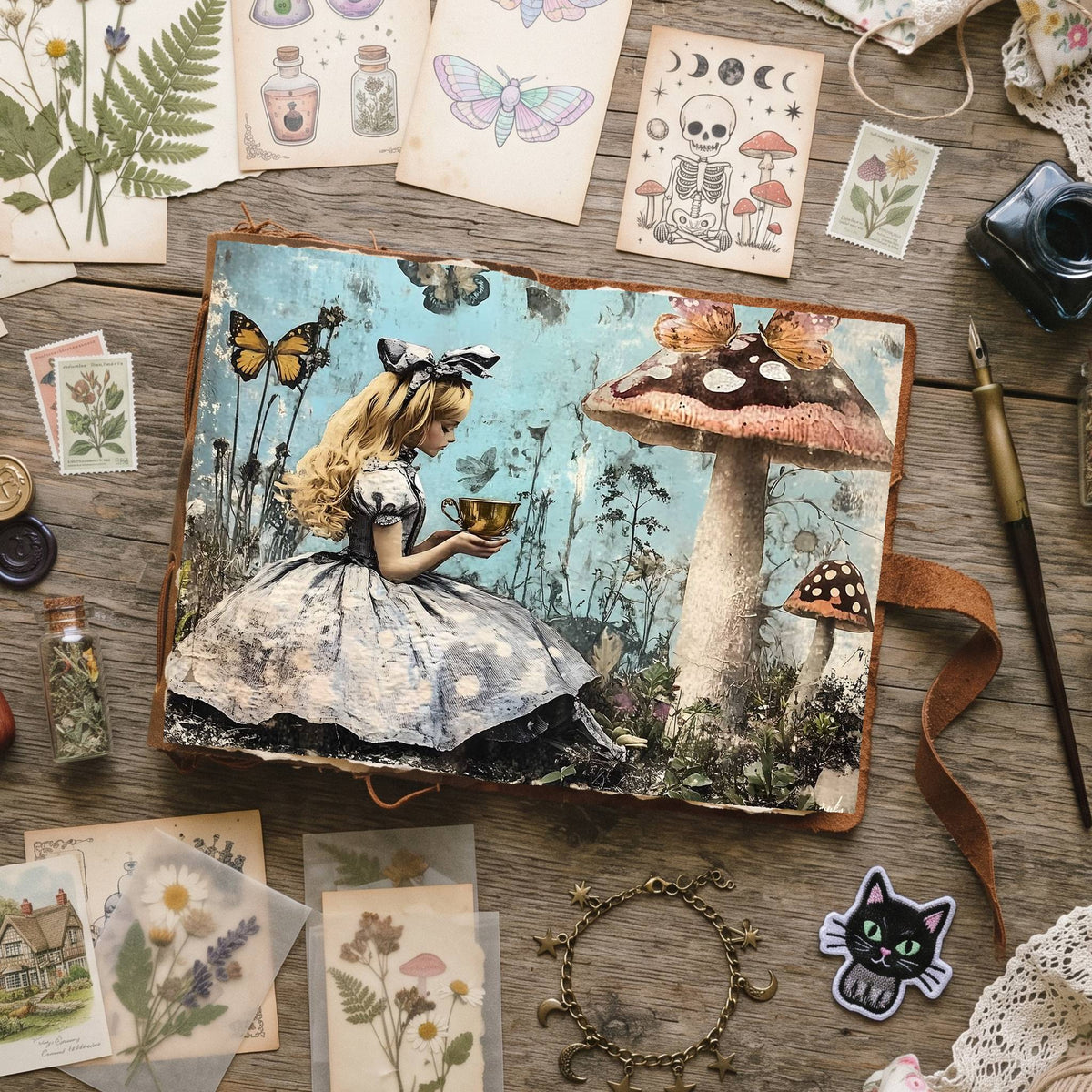 Alice In Wonderland Digital Papers