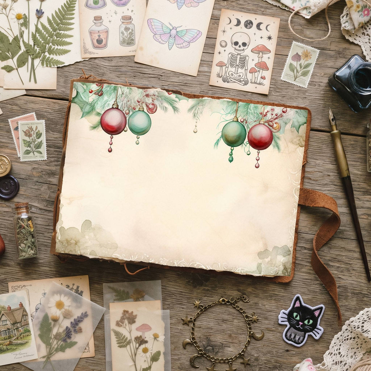 Bauble Digital Papers