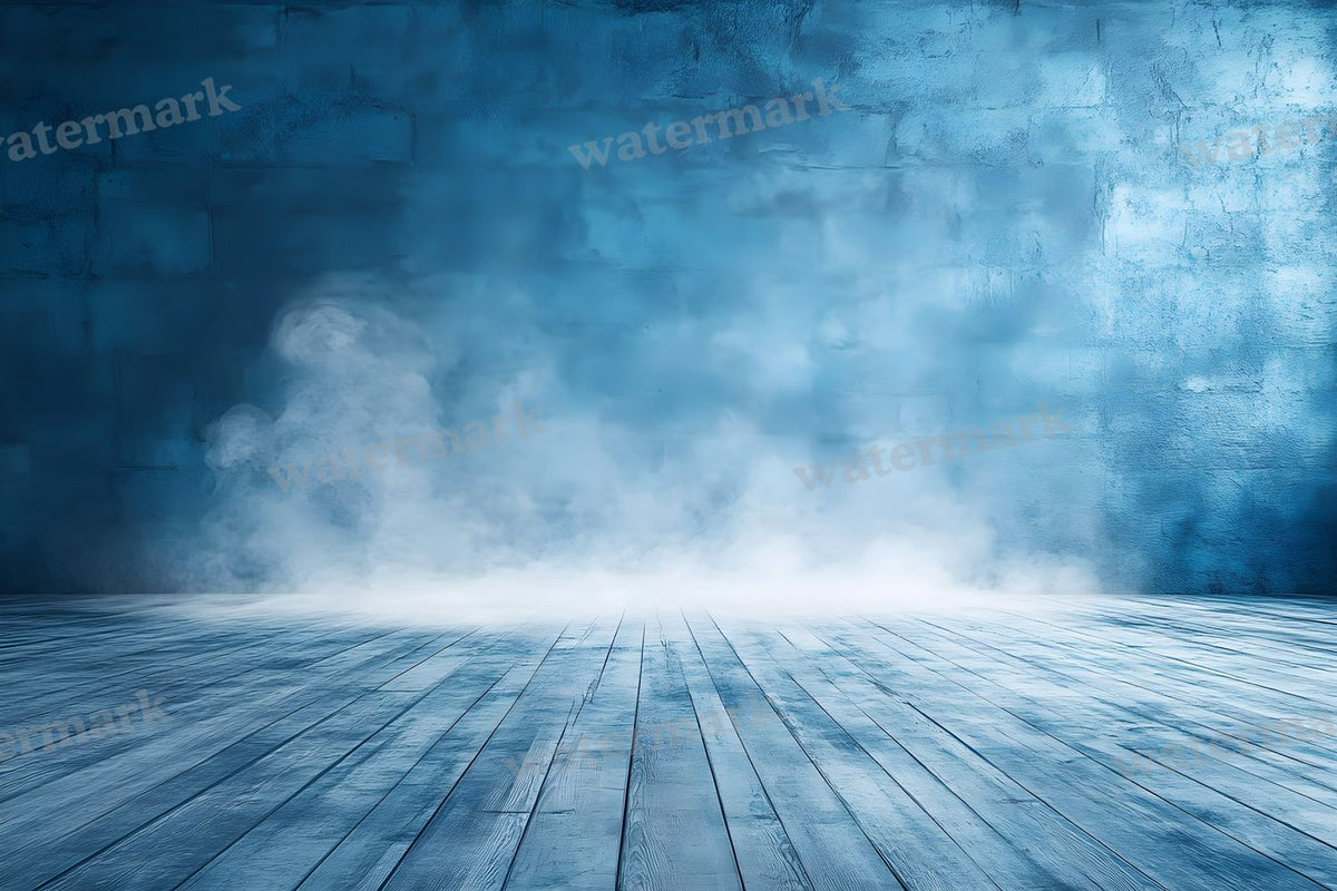 Blue Smoke Backdrop Images