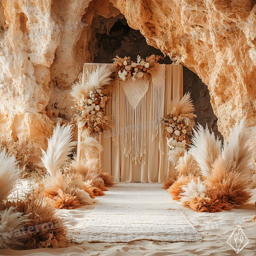 Bohemian Desert Backdrop Images