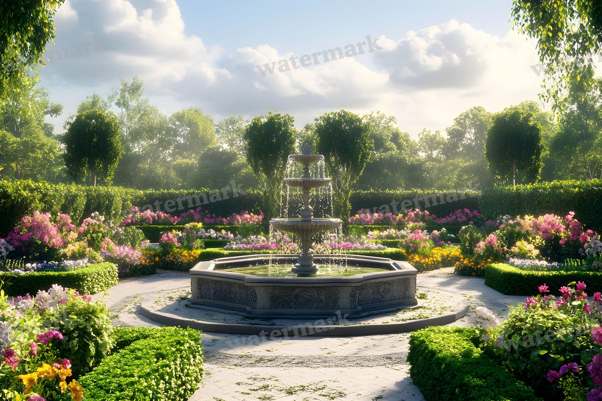 Botanical Garden Backdrop Images