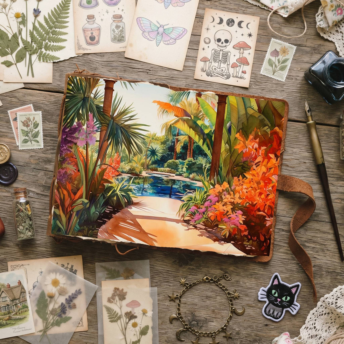 Botanical Garden Digital Papers