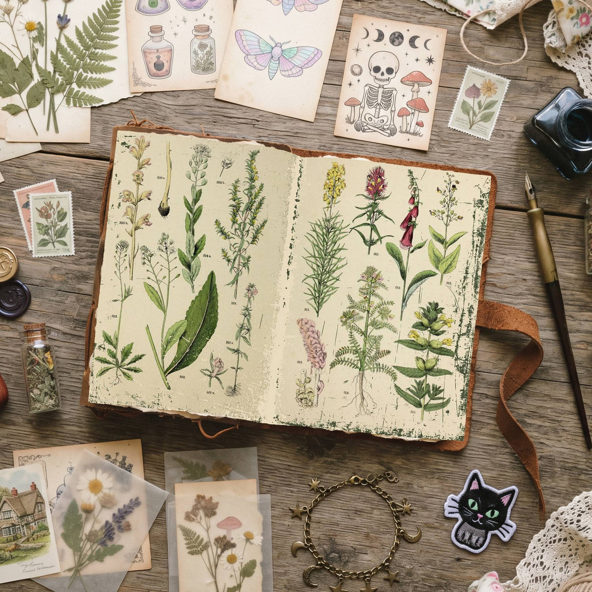 Botanical Digital Papers