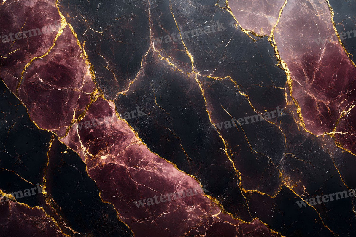 Burgundy Gold Marble Backdrop Images
