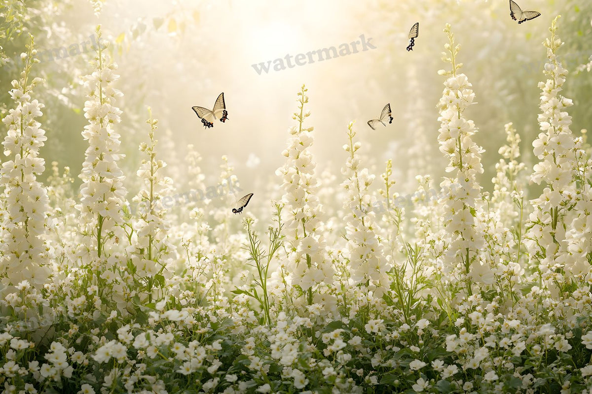 Butterfly Meadow Backdrop Images