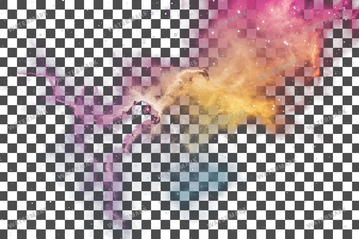 Celestial Nebula Transparent Overlay Pngs