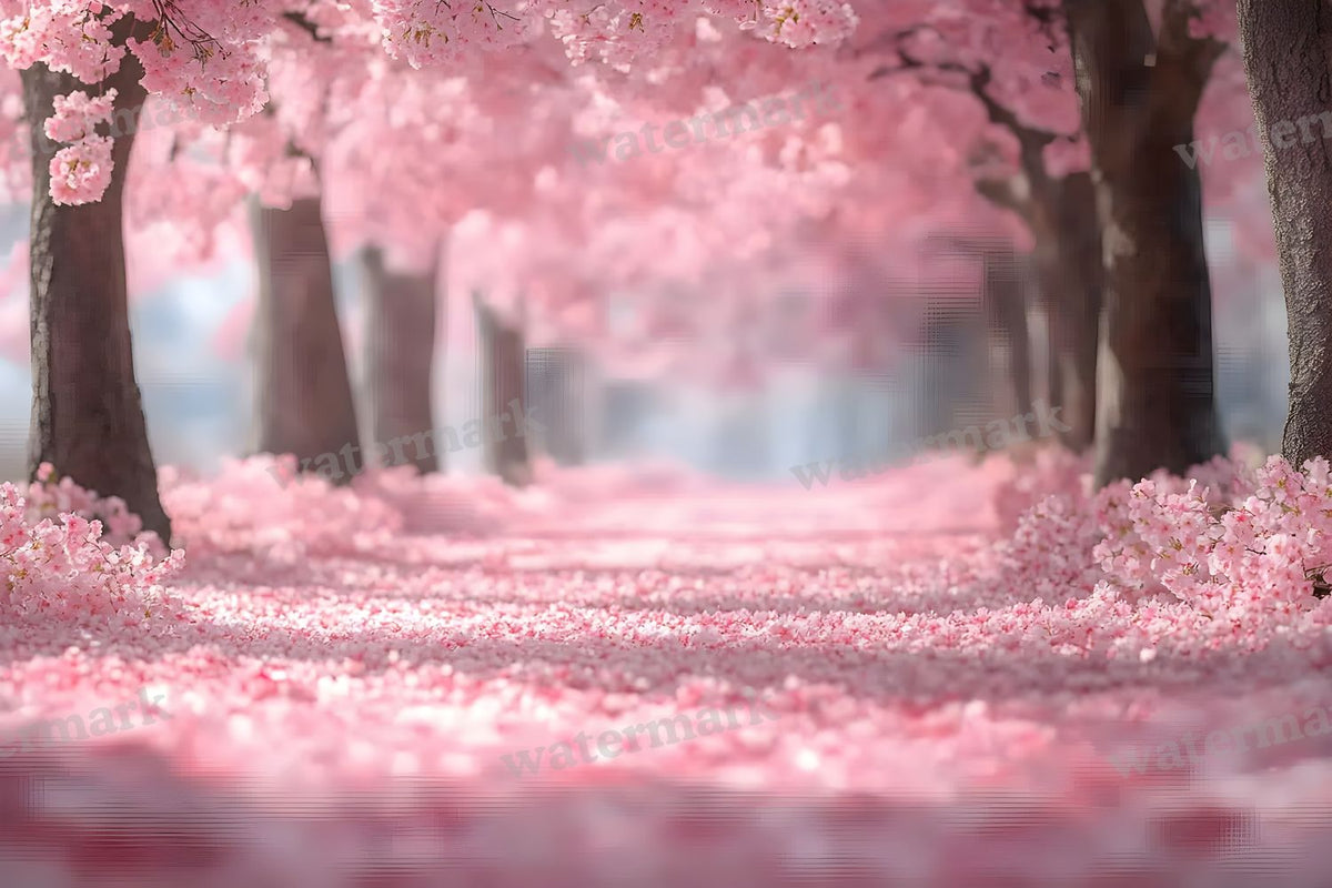 Cherry Blossom Serenity Backdrop Images