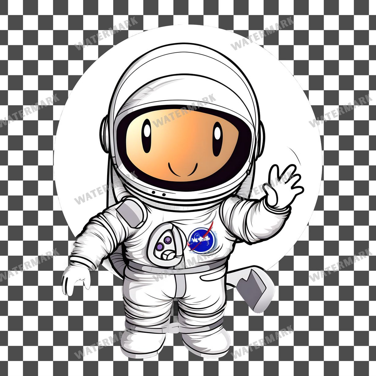 Chibiastronaut Clipart Pngs