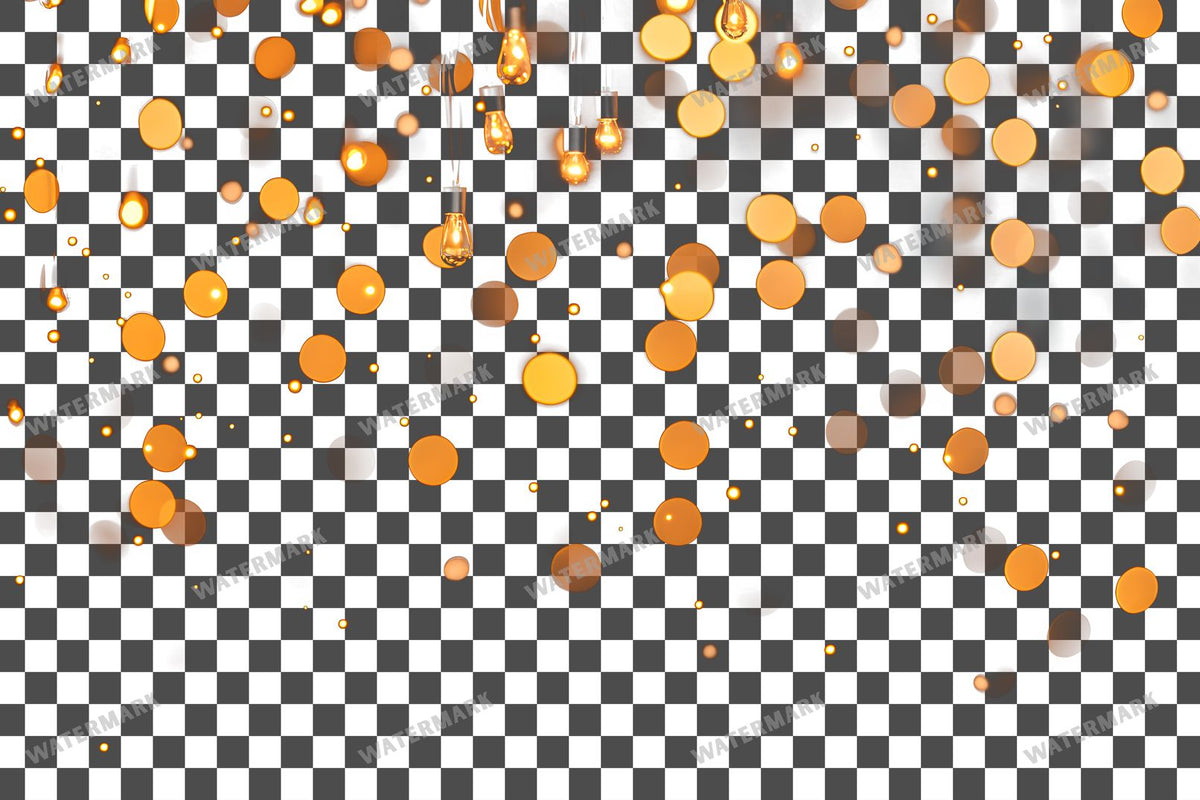 Christmas Lights Transparent Overlay Pngs