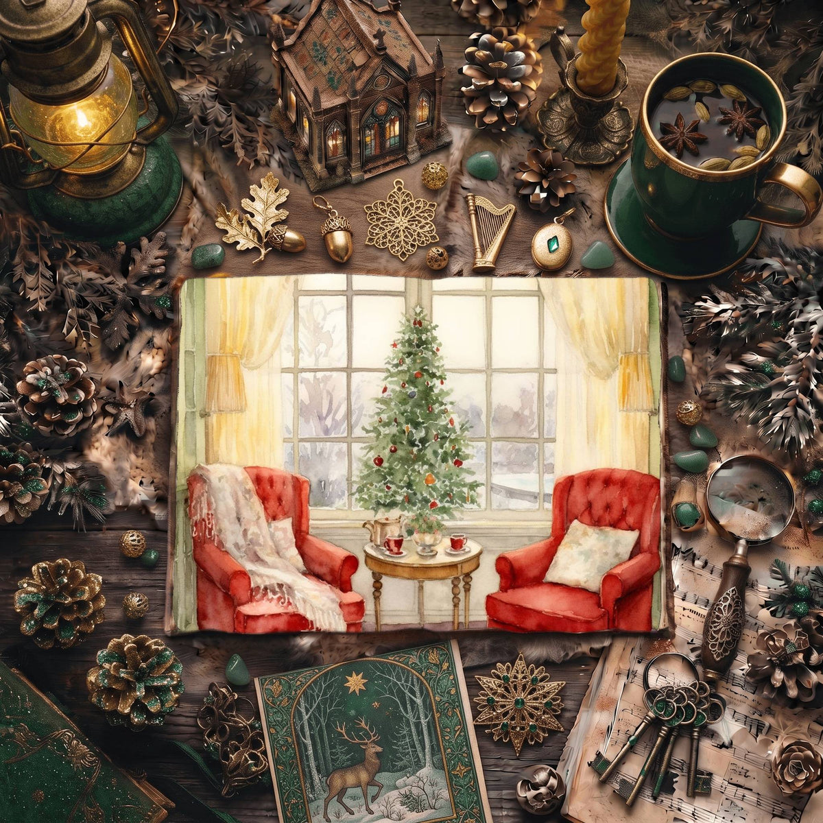 Christmas Digital Papers