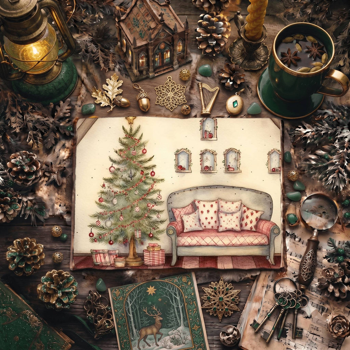 Christmas Digital Papers