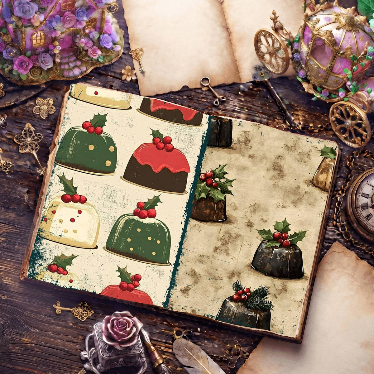 Christmas Digital Papers