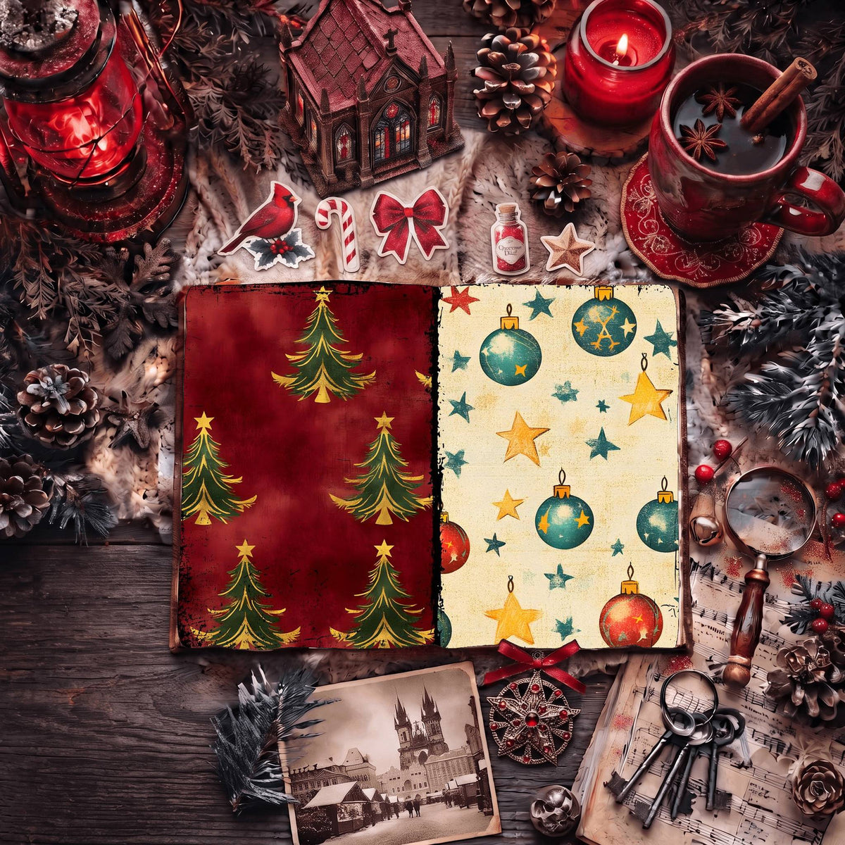 Christmas Digital Papers