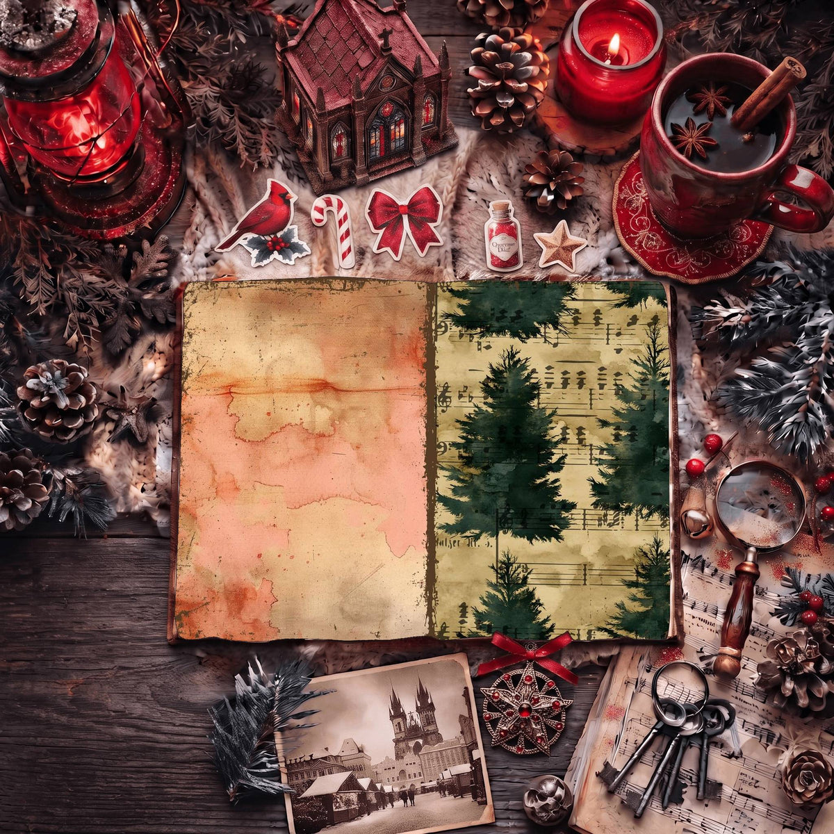 Christmas Digital Papers