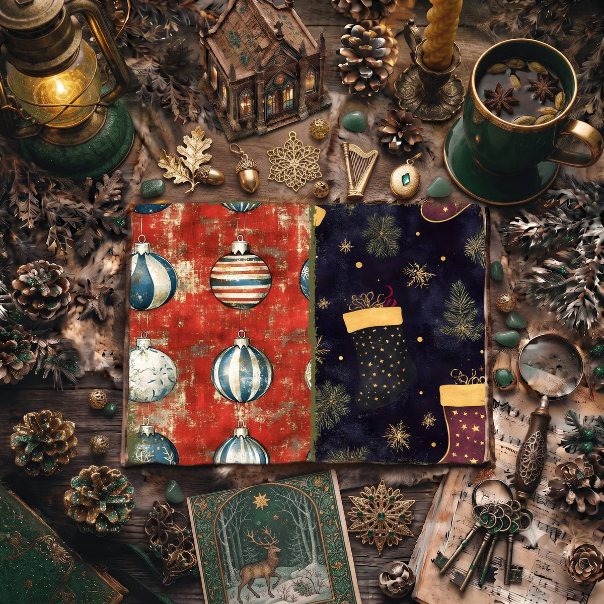 Christmas Digital Papers