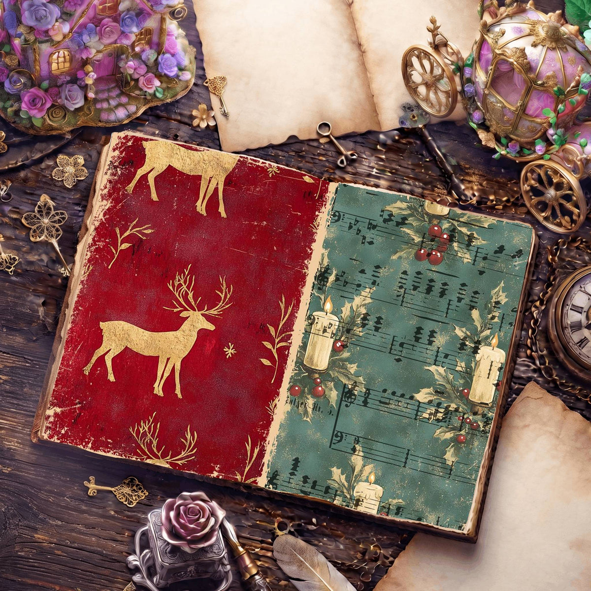 Christmas Digital Papers