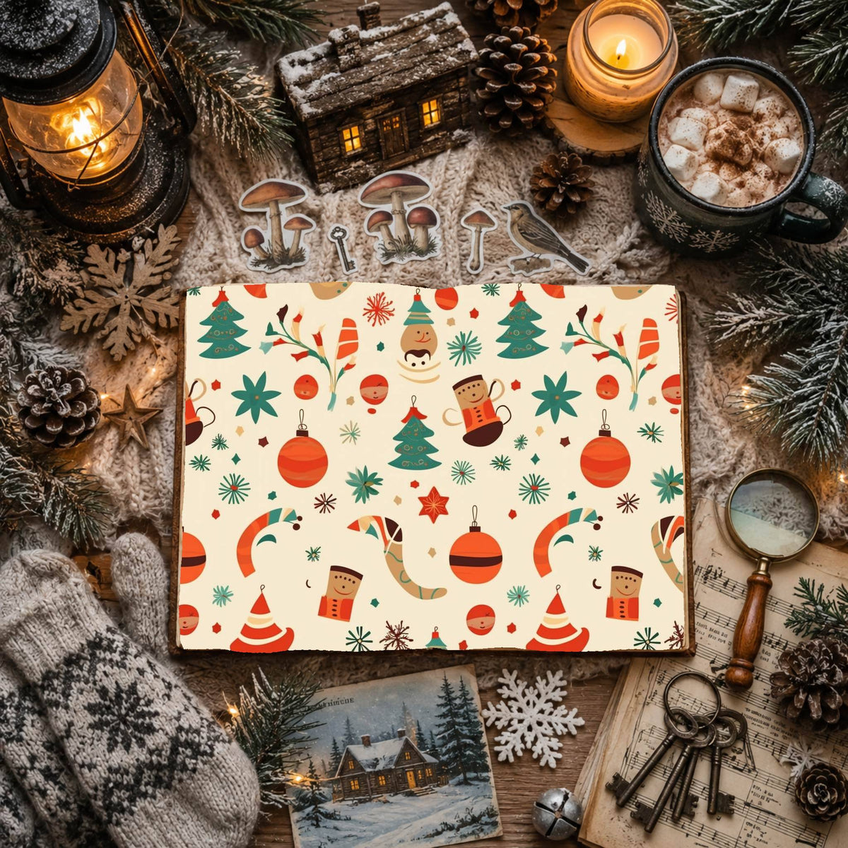 Christmas Digital Papers