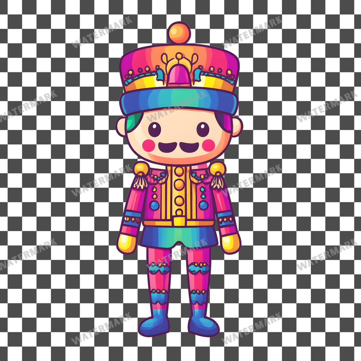 Christmas Kawaii Style Clipart Pngs