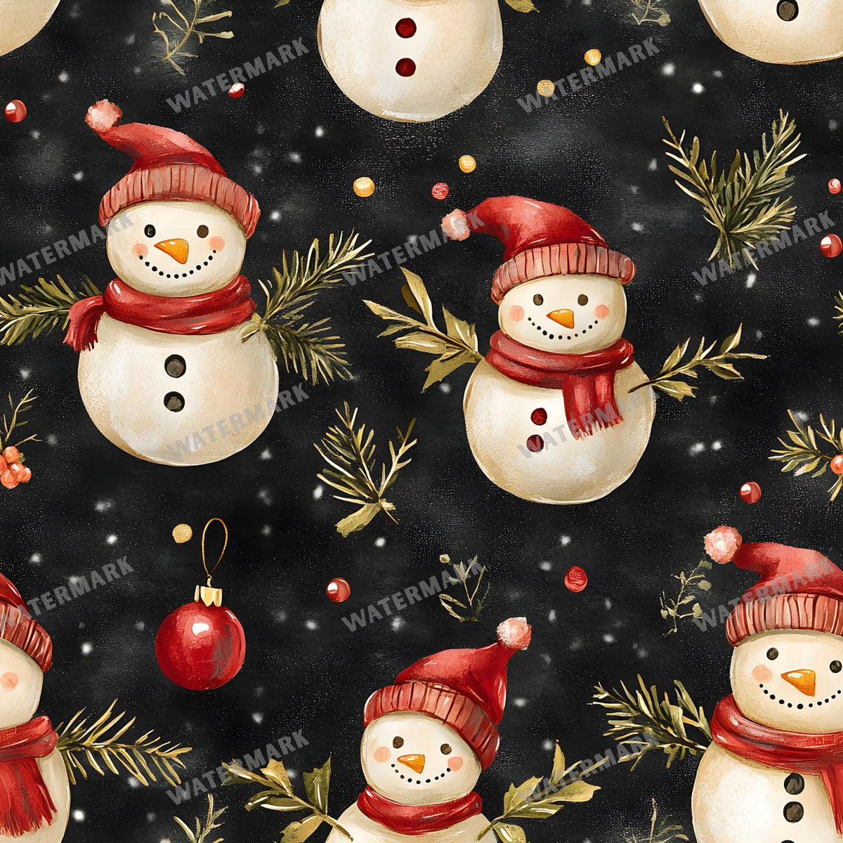 Christmas Seamless Pattern