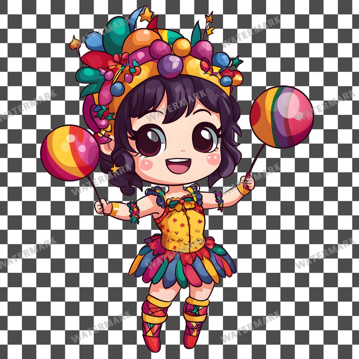 Circus Performer Clipart Pngs