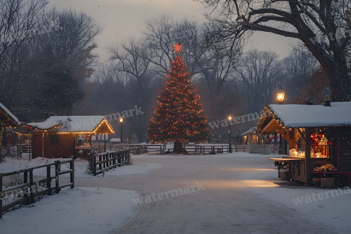 Classic Christmas Backdrop Images