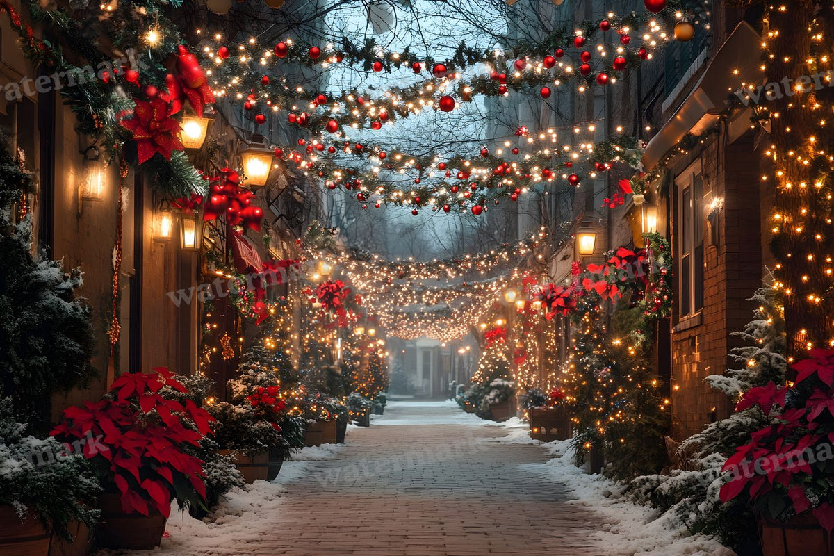 Classic Christmas Backdrop Images