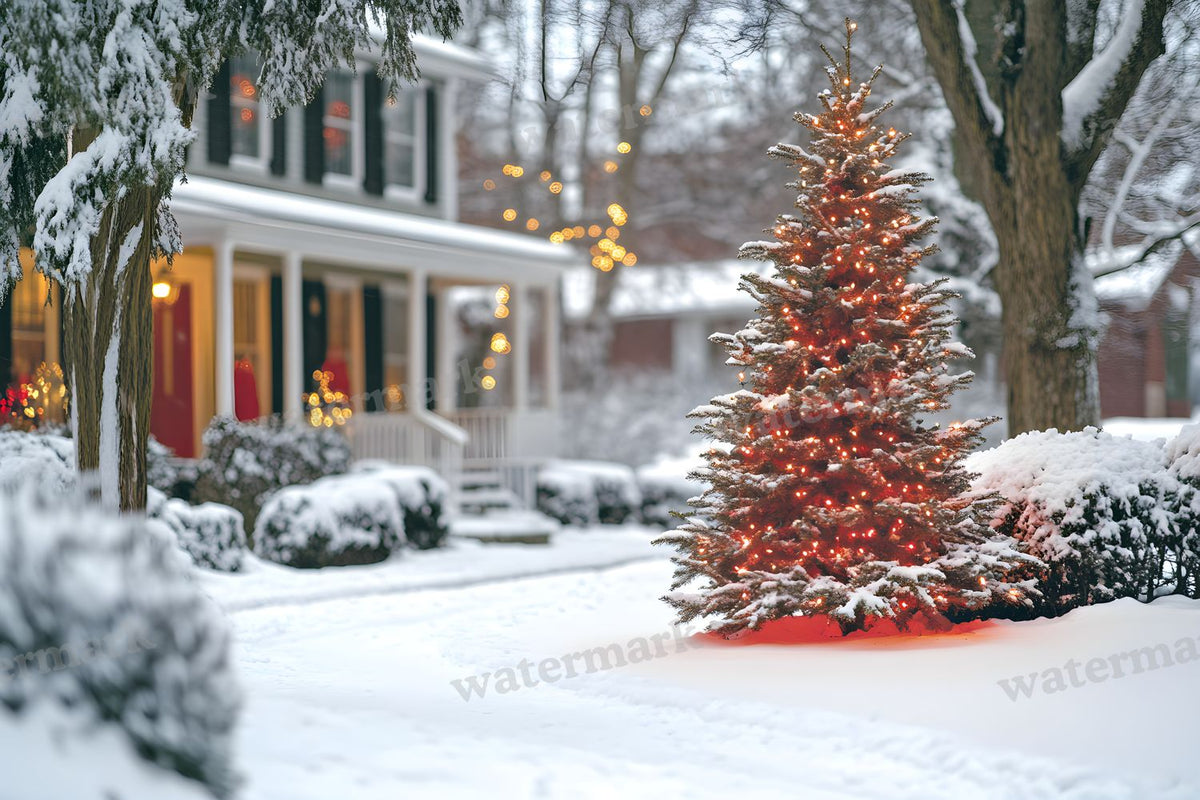 Classic Christmas Backdrop Images