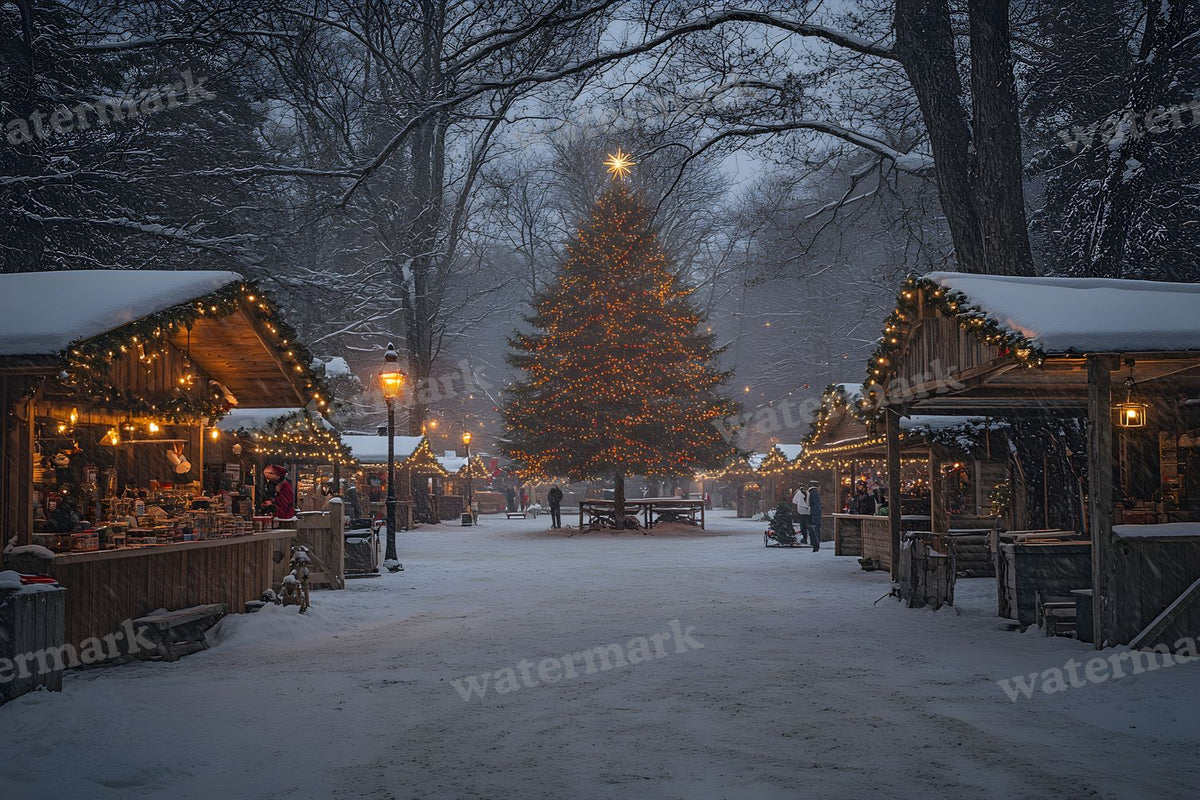 Classic Christmas Backdrop Images