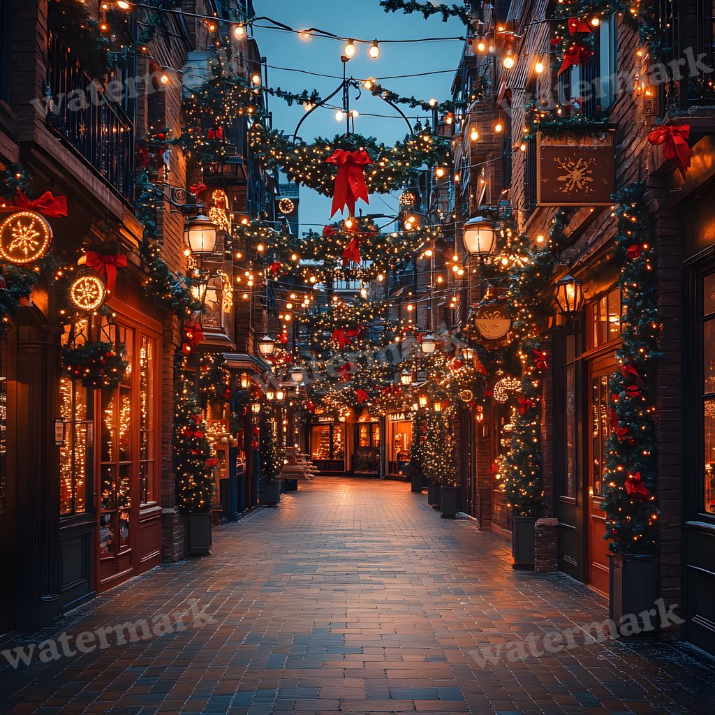 Classic Christmas Backdrop Images