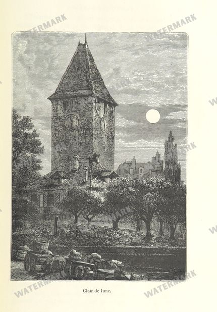 Clocks And Timepieces Vintage Prints
