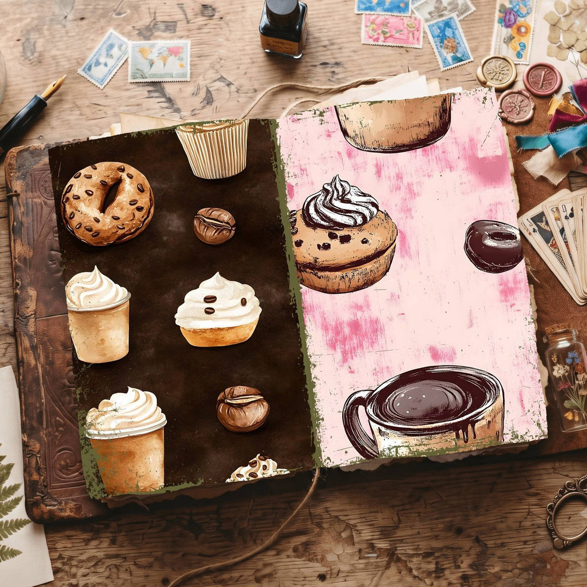 Coffee Digital Papers