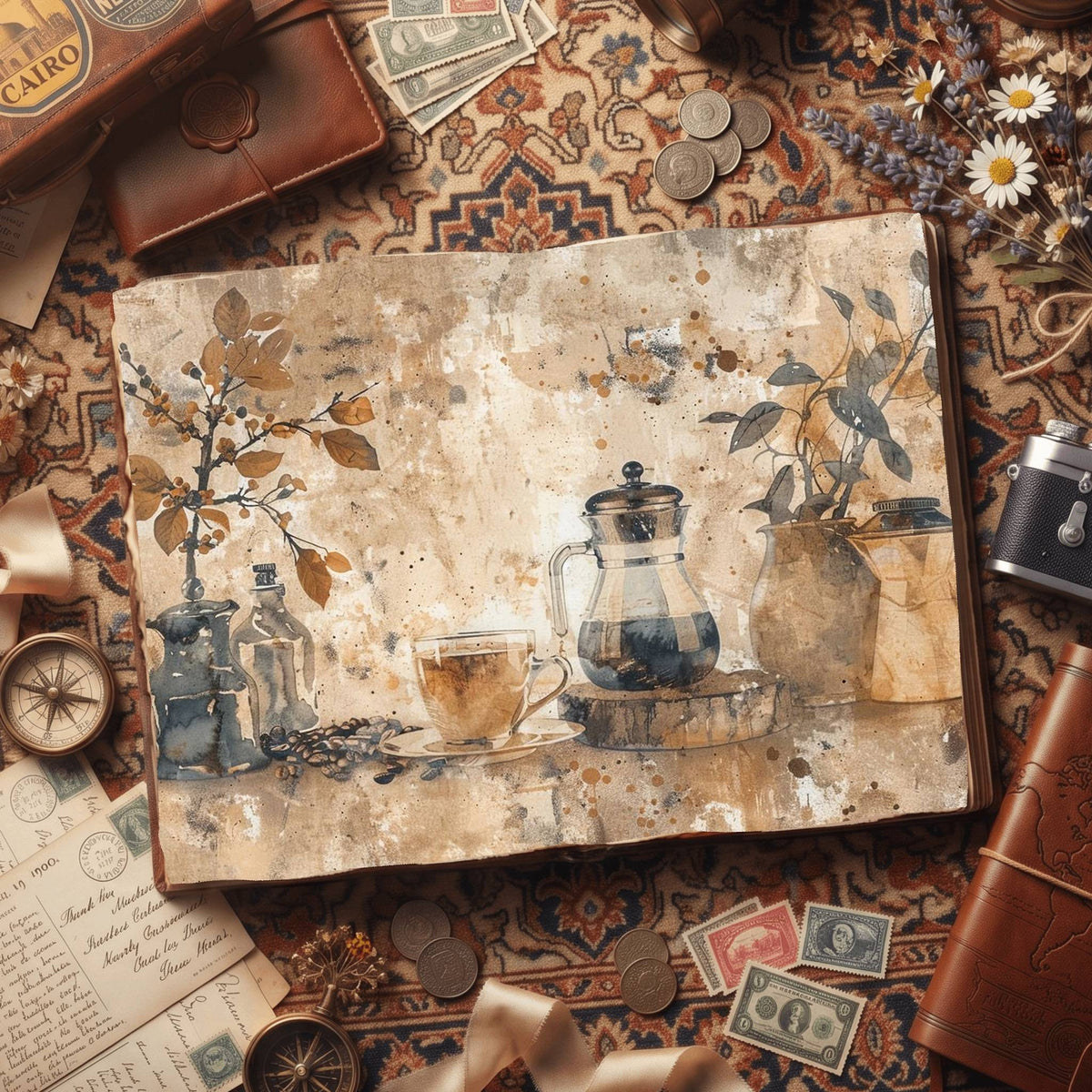 Coffee Digital Papers