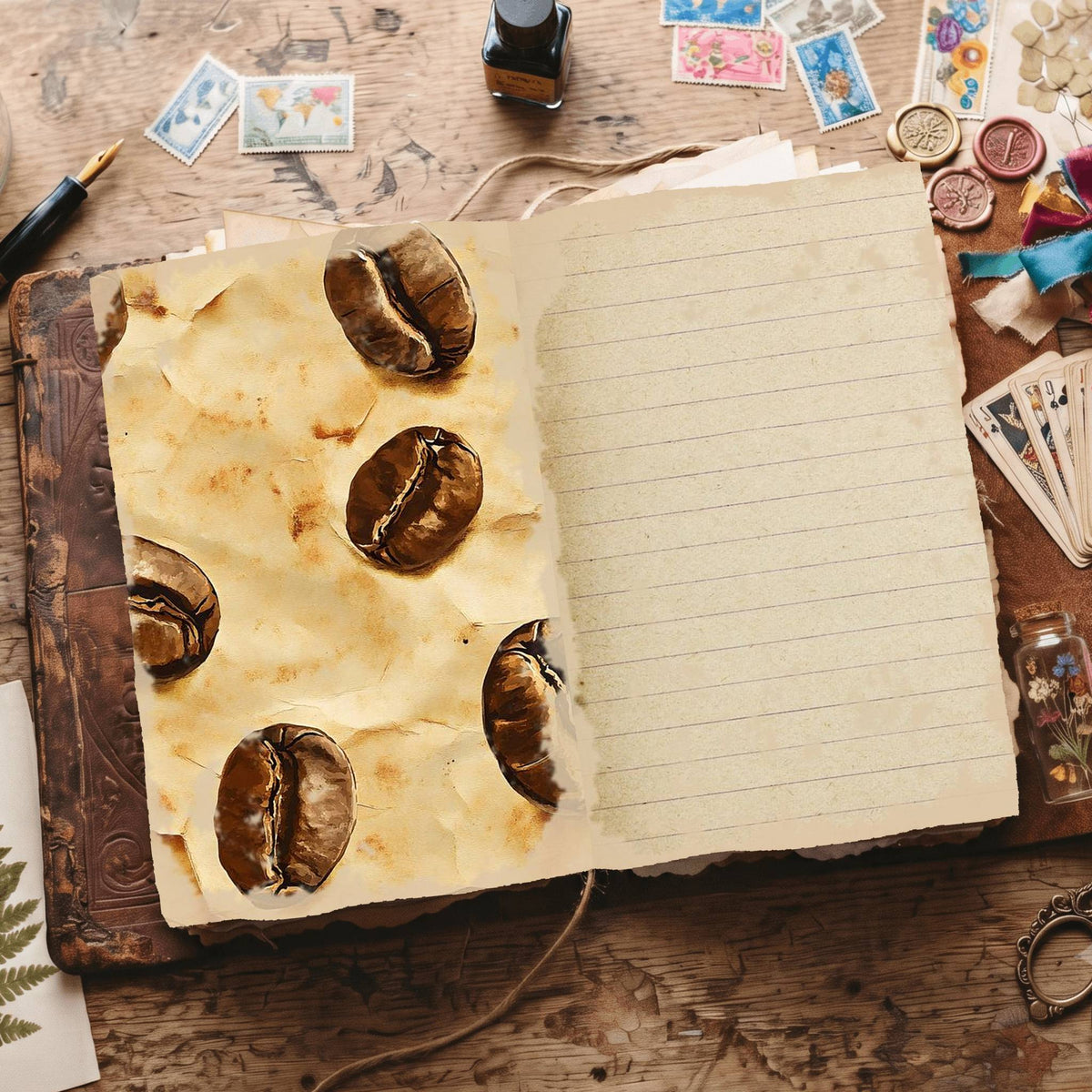 Coffee Digital Papers