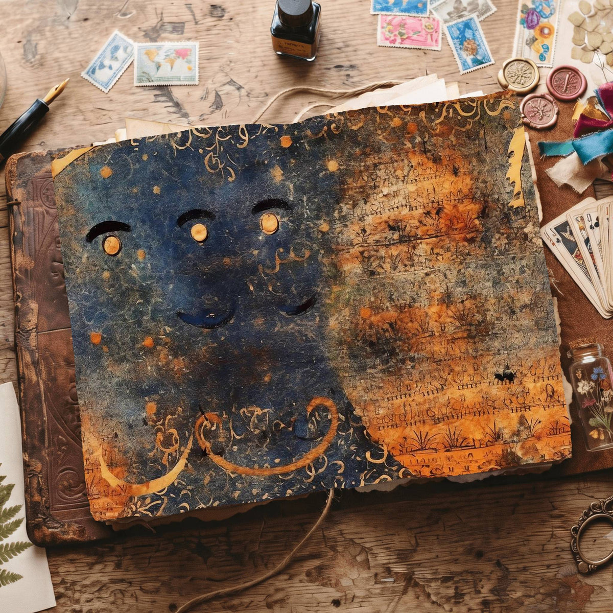 Copper Moon Digital Papers