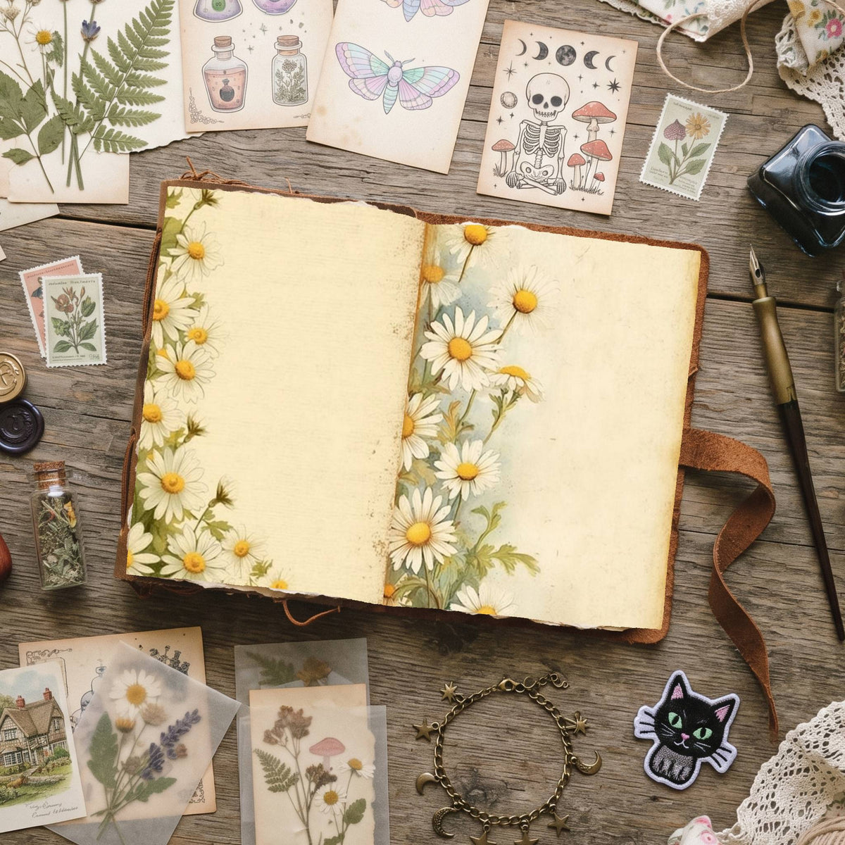 Daisies Digital Papers