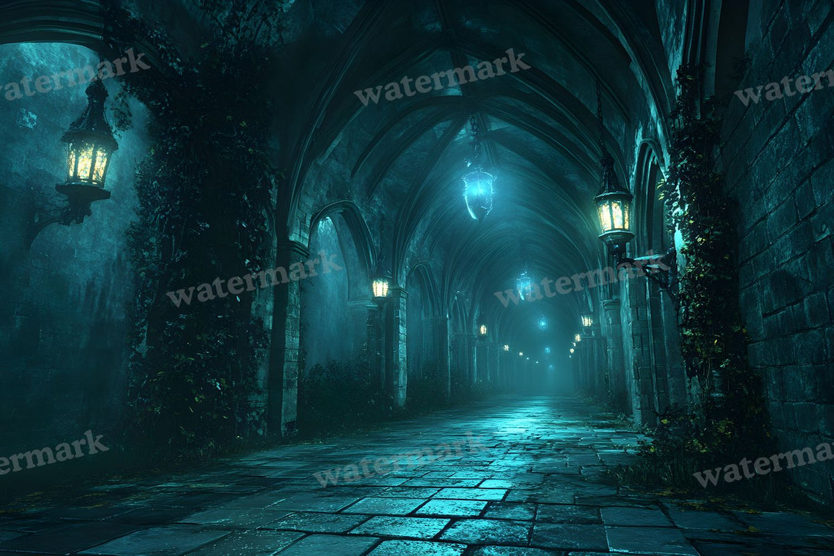 Dark Academia Study Backdrop Images