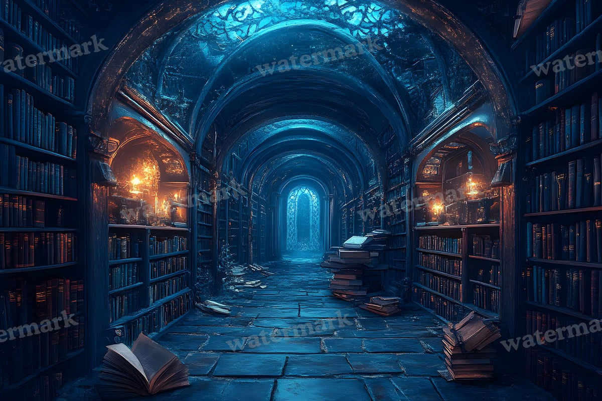 Dark Academia Study Backdrop Images