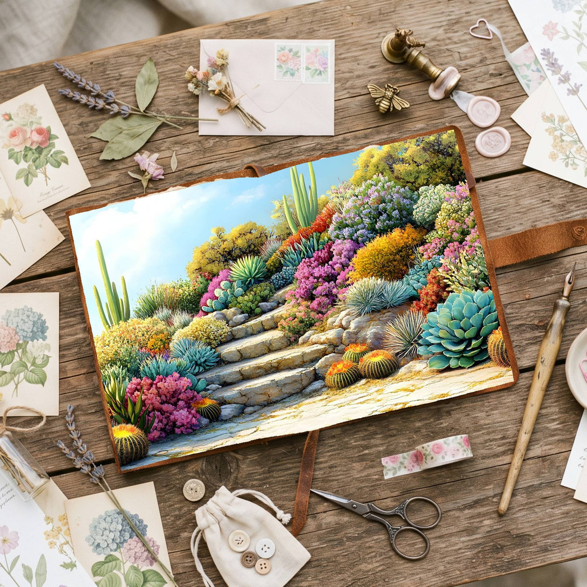 Desert Botanical Digital Papers