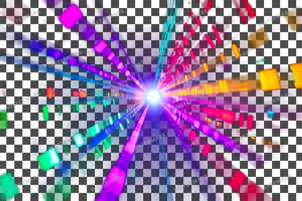 Disco Light Transparent Overlay Pngs