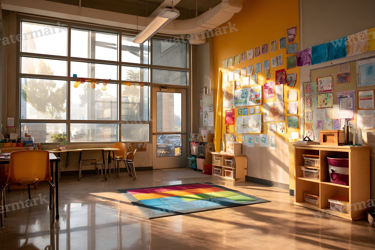 Elementary School Classroom Backdrop Images