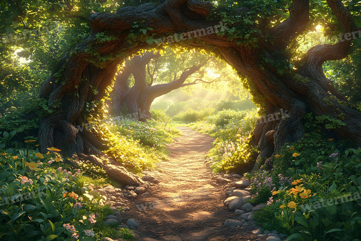 Enchanted Forest Backdrop Images