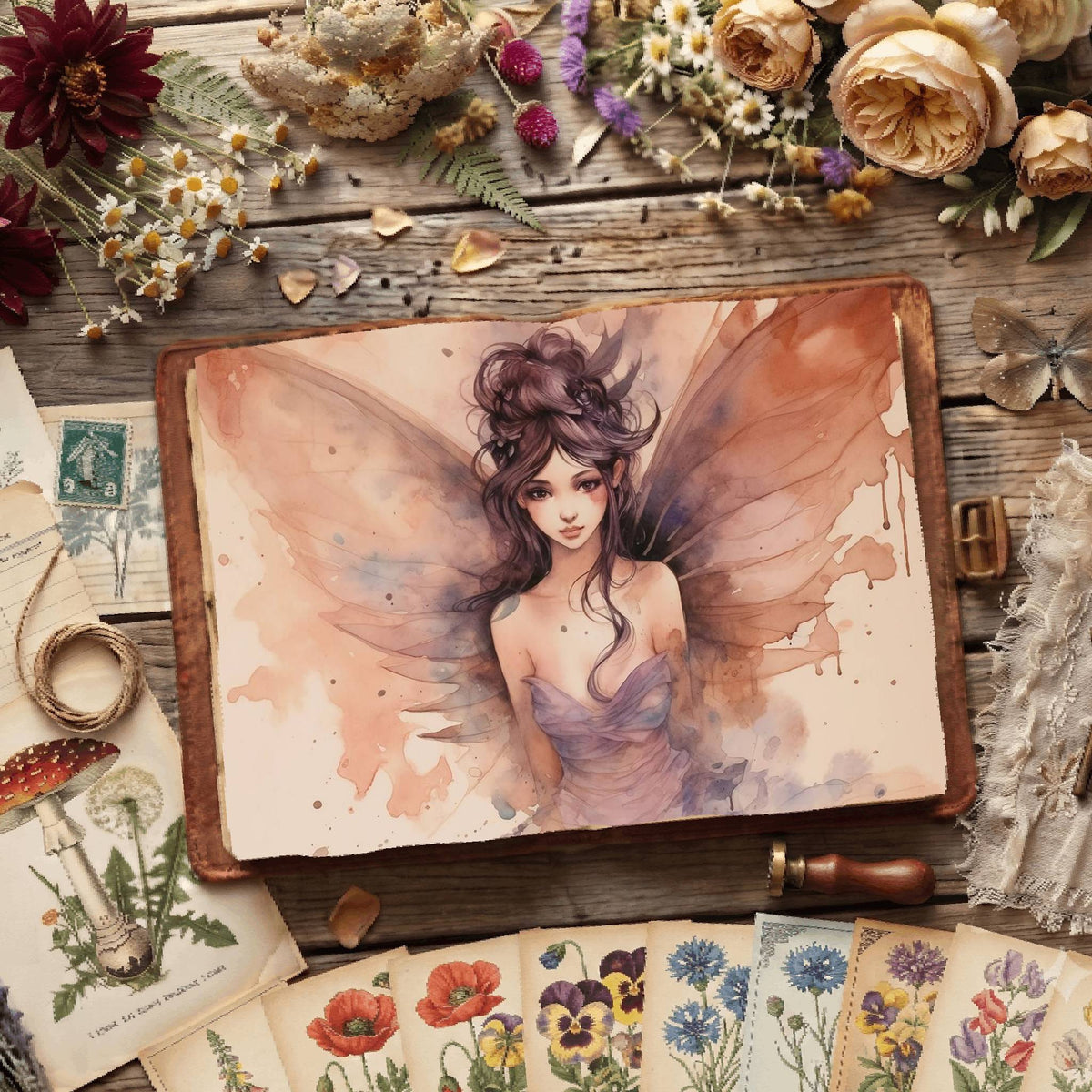 Fairies Digital Papers