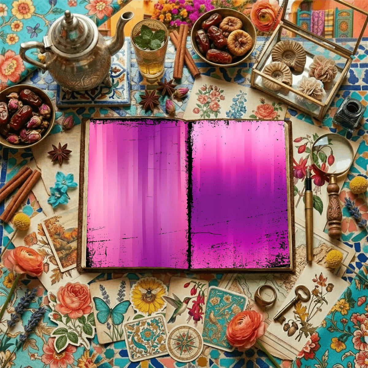Floral Digital Papers
