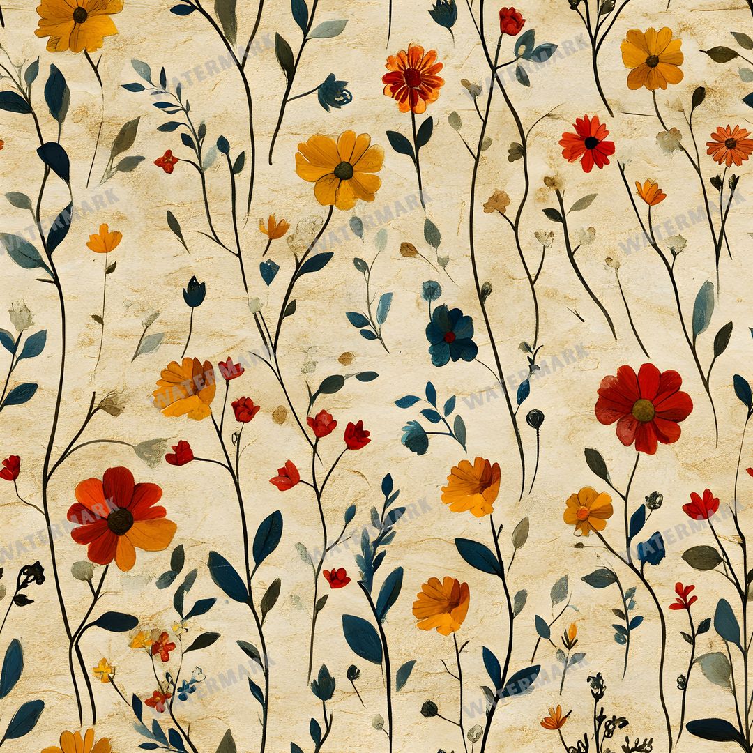 Floral Seamless Pattern